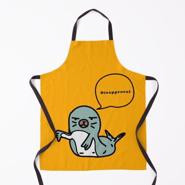 Item preview, Seal of Disapproval amazing grumpy seal funny design designed and sold by thebaronart.
