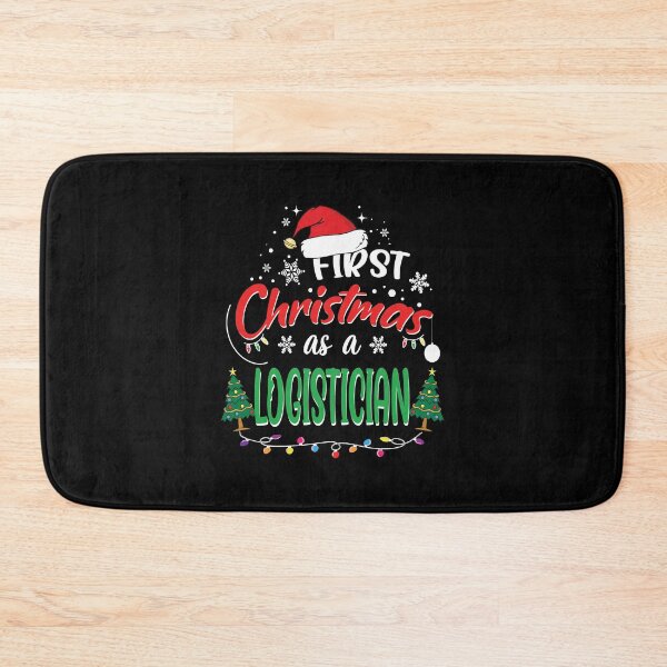 Item preview, First Christmas as a Logistician Funny 1st Christmas Gifts Ideas for New Logistician Logisticians designed and sold by clothesy7.