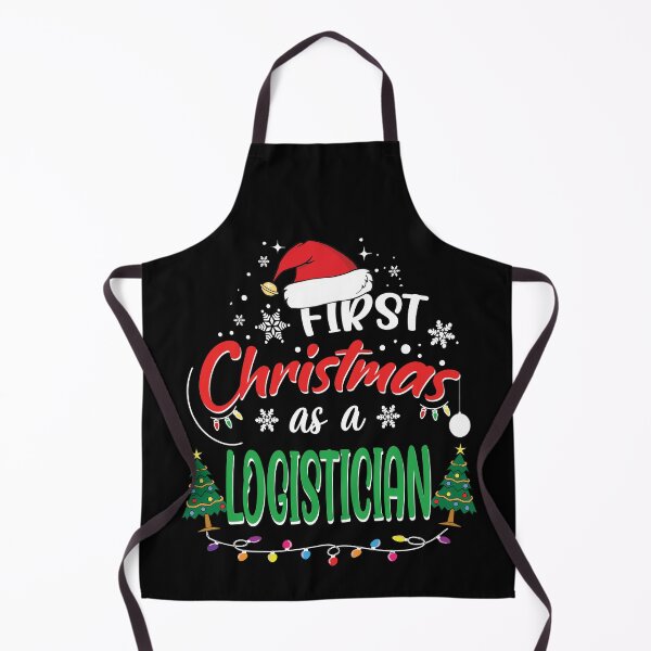 Item preview, First Christmas as a Logistician Funny 1st Christmas Gifts Ideas for New Logistician Logisticians designed and sold by clothesy7.