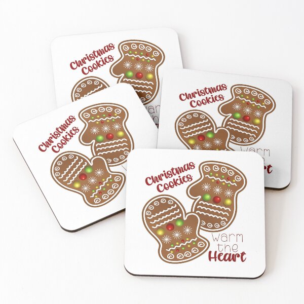 Item preview, Christmas Cookies Warm the Heart designed and sold by PawsitiveMum.
