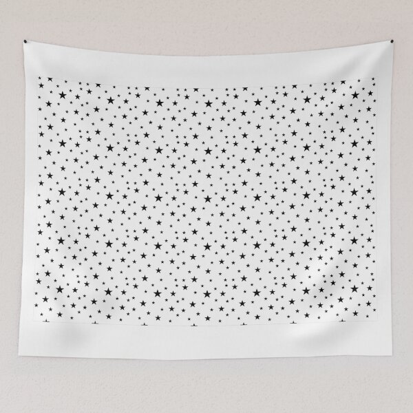 Item preview, Black stars on white  designed and sold by Enika.