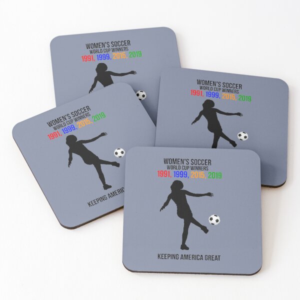 Item preview, WOMEN'S SOCCER - WORLD CUP WINNERS - PLAY LIKE A GIRL designed and sold by Danicus666.