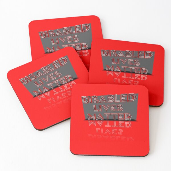 Item preview, Disabled lives matter 019 designed and sold by ITALY-Roselli-.