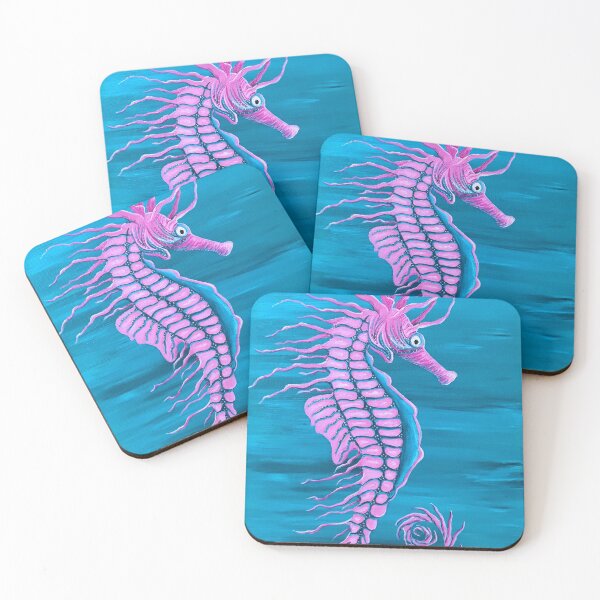 Item preview, Pretty Pink Seahorse designed and sold by Jaynesart.