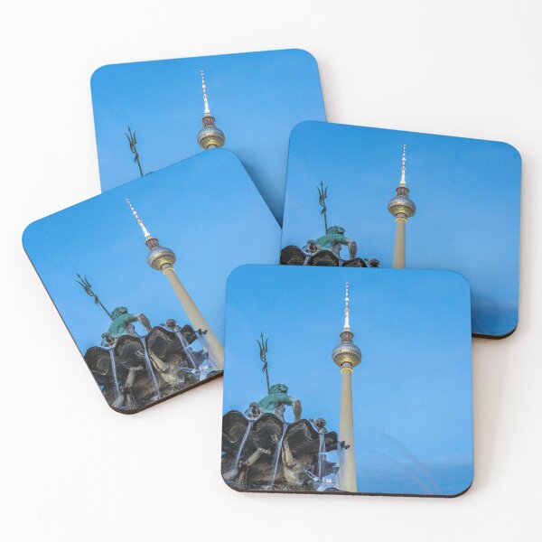 Item preview, Neptune Fountain and the Berlin TV Tower designed and sold by reisefoto.