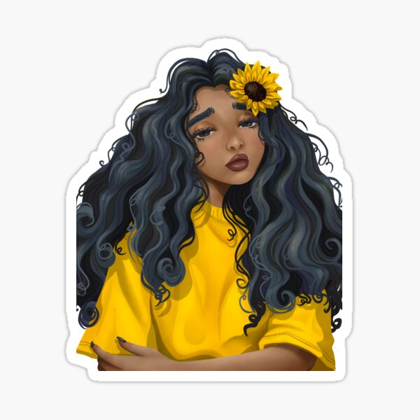 Sunshine Flower Sticker