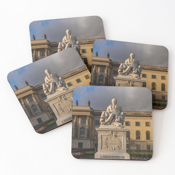 Item preview, Alexander von Humboldt in front of the Humboldt University Berlin designed and sold by reisefoto.
