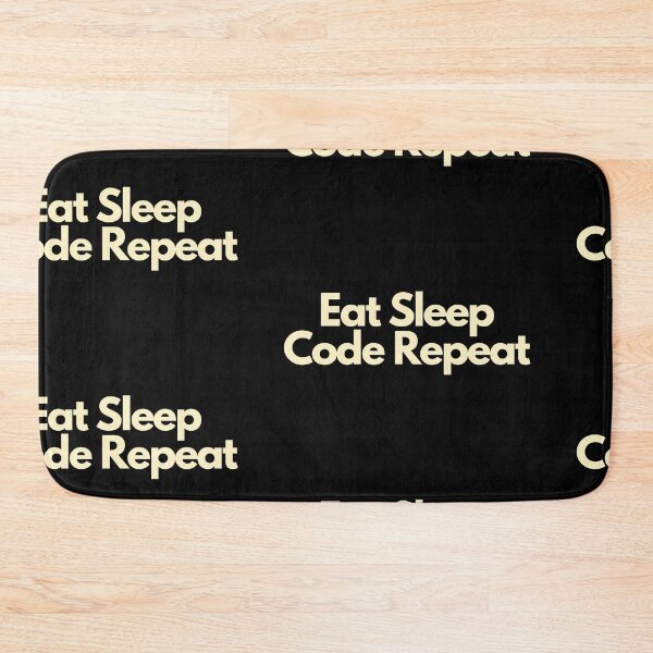 Item preview, Eat Sleep Code Repeat designed and sold by Imaginative Expressions⭐️ ⭐️ ⭐️ ⭐️ ⭐️.