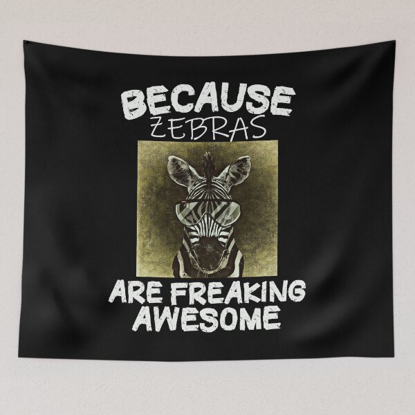 Item preview, Because Zebras Are Freaking Awesome, zebra bubble gum designed and sold by happy gift art.