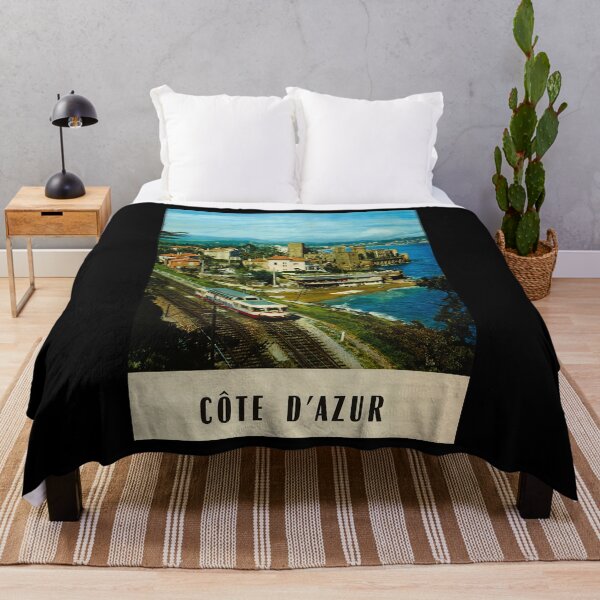 Item preview, retro classic Cote Azur poster designed and sold by CorasPosters.