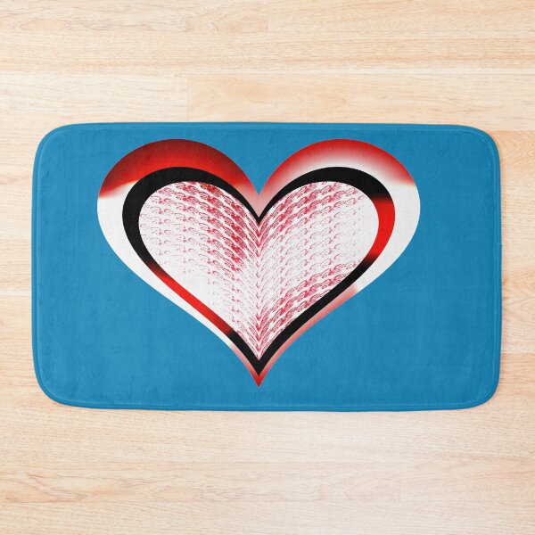Item preview, Red And Black Heart designed and sold by customgiftstore.