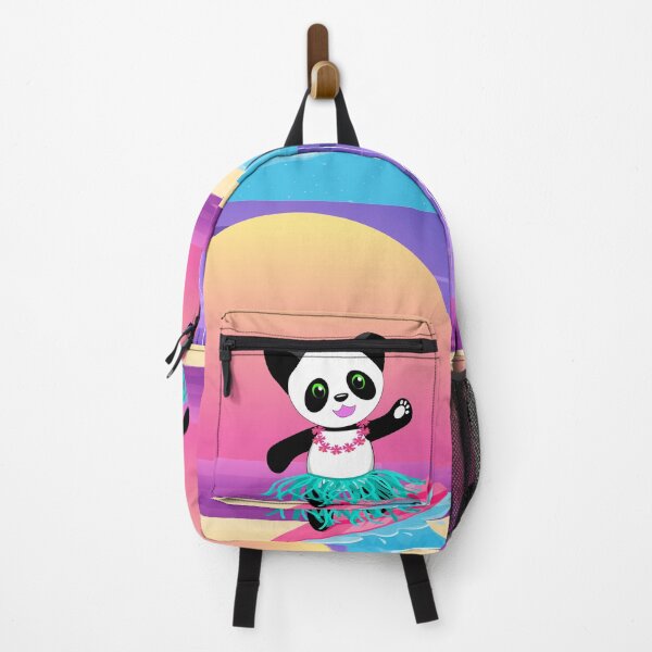 Item preview, Happy Summer - featuring Happy Panda. By Cute Kawaii Art. designed and sold by CuteKawaiiArt.