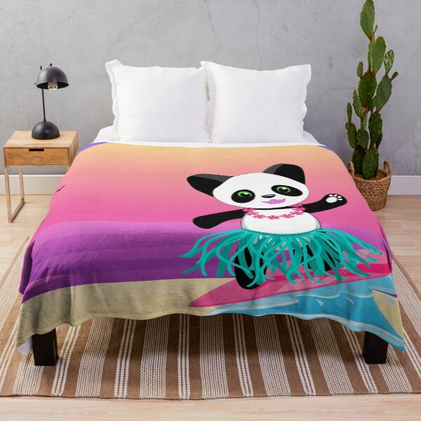 Item preview, Happy Summer - featuring Happy Panda. By Cute Kawaii Art. designed and sold by CuteKawaiiArt.
