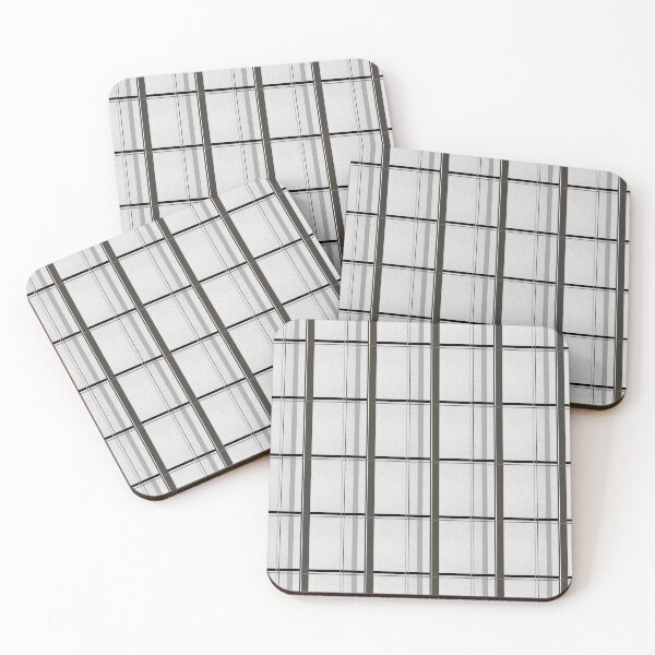 Item preview, Gray Stripes on Concrete Texture Plaid Pattern designed and sold by pbstylesetters.