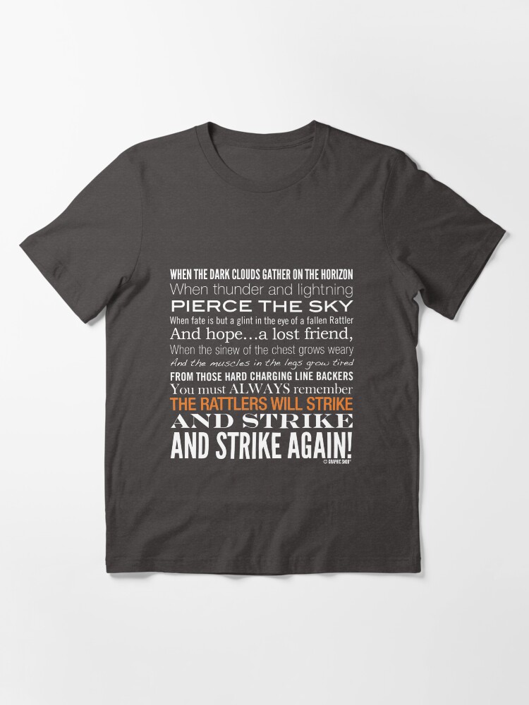 Alternate view of Orange Strike Collection by Graphic Snob® Essential T-Shirt
