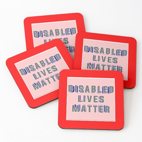 Item preview, Disabled lives matter 020 designed and sold by ITALY-Roselli-.