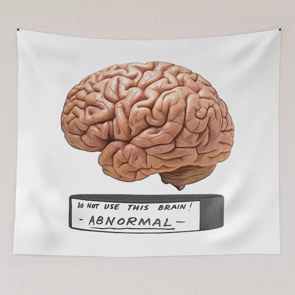 Item preview, Abnormal Brain from frankenstein junior movie designed and sold by PeterADesign.