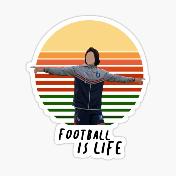 Lasso _ Football is life Sticker