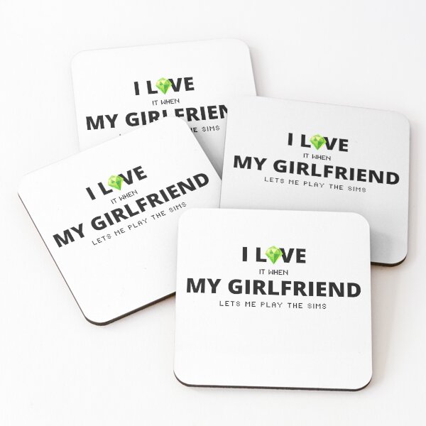 Item preview, I Love It When My Girlfriend Lets Me Play The Sims  designed and sold by itsokaybyme.