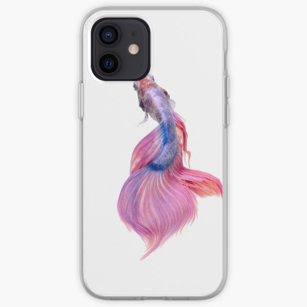 colorful beta fish iPhone Soft Case
