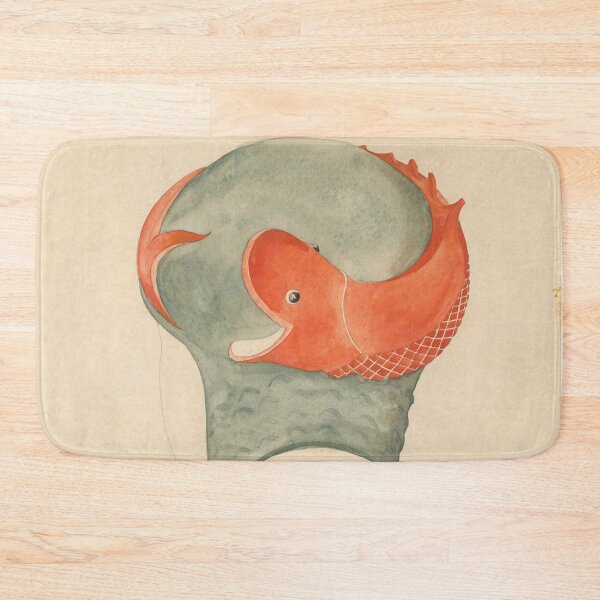 Item preview, Funny looking fish head designed and sold by Vintage Designs +.