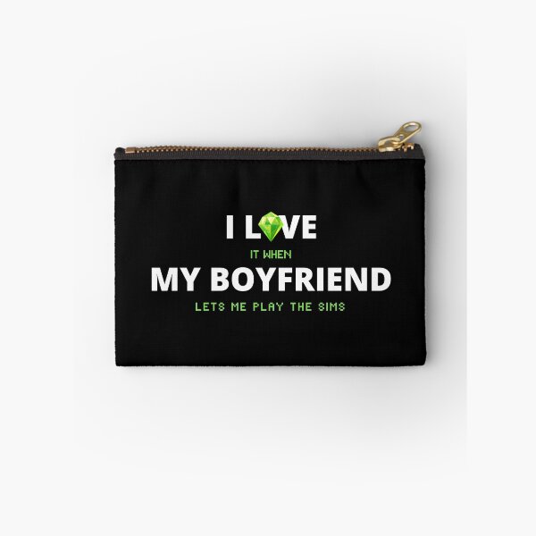 Item preview, I Love It When My Boyfriend Lets Me Play The Sims designed and sold by itsokaybyme.