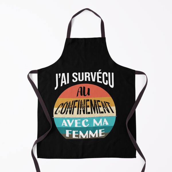 Item preview, I survived confinement with my wife designed and sold by Catcrea.