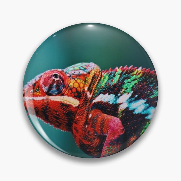 Item preview, colorful chameleon picture  designed and sold by AnthonyVdV.