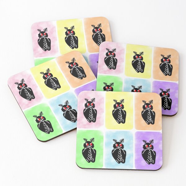 Item preview, Cute Mothman -- Rainbow Collage designed and sold by localcryptidboi.
