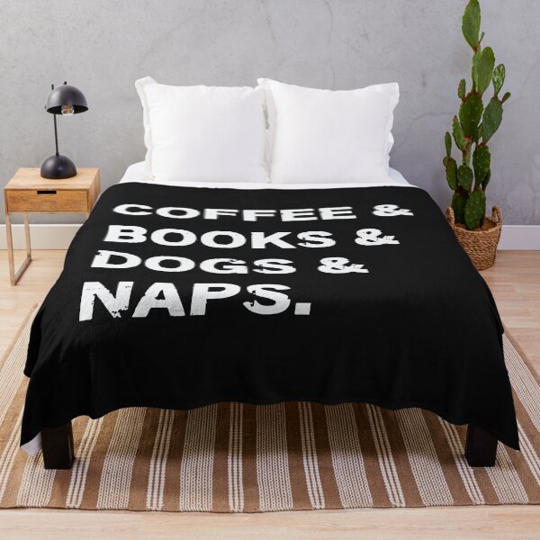 Item preview, Coffee & Books & Dogs & Naps. designed and sold by mymysterycloset.