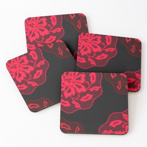 Item preview, Red Border Lace designed and sold by shornaiter.