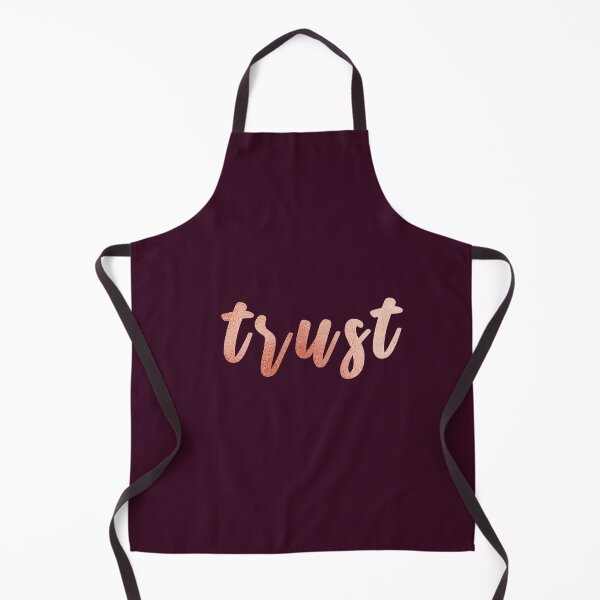 Item preview, Trust Rose Gold Inspirational Calligraphy Quote designed and sold by NAYANA S KUMAR.