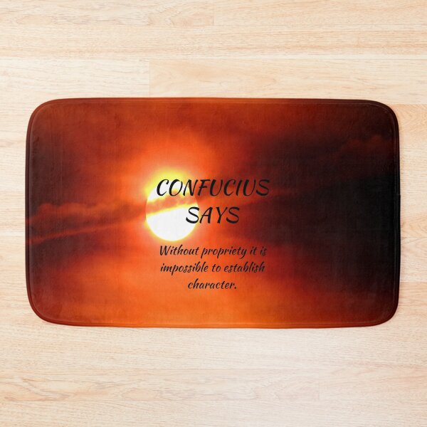 Item preview, Confucius Says Propriety designed and sold by starshiporion.