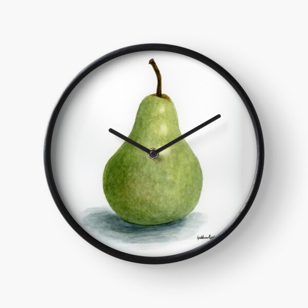 Item preview, Green Watercolor Pear designed and sold by Brokenoakranch.