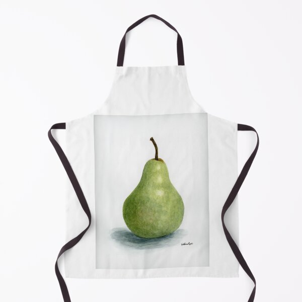Item preview, Green Watercolor Pear designed and sold by Brokenoakranch.