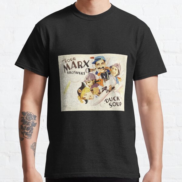 Vista previa del artículo con la obra «Póster de Duck Soup (1933) de los hermanos Marx», diseñado y vendido por Kit Meade.