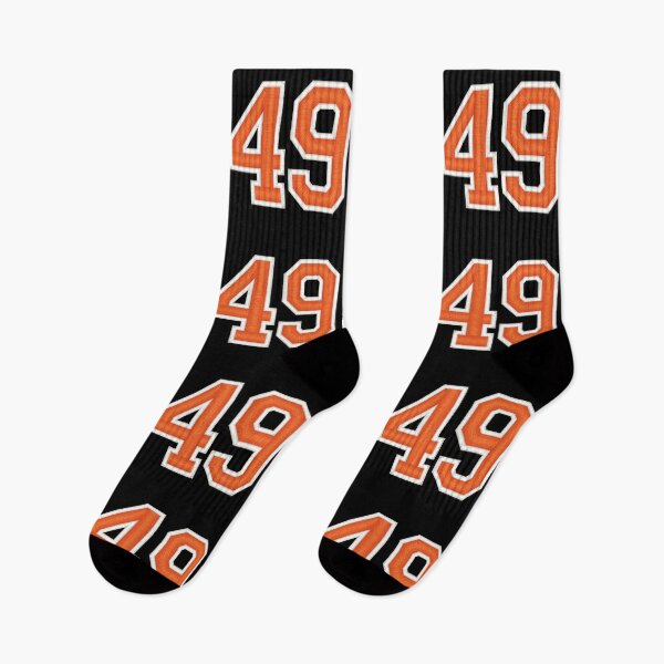 Artikelvorschau, Sport Nummer 49 Trikot neunundvierzig Orange entworfen und verkauft von elhefe.