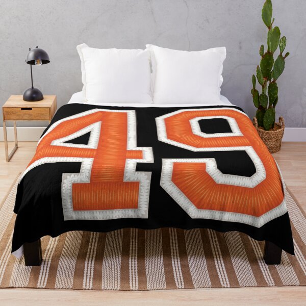Item preview, Sports Number 49 Jersey forty-nine Orange designed and sold by elhefe.