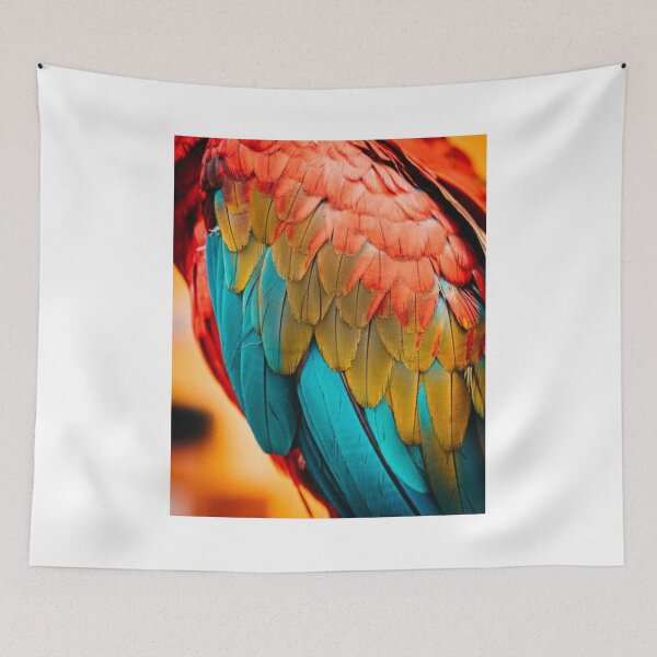 Item preview, parrot with colorful feathers designed and sold by AnthonyVdV.