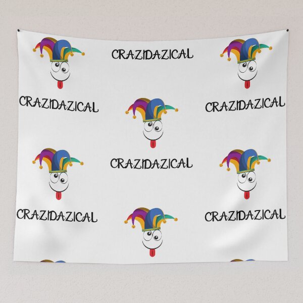Item preview, Crazidazical-White Background  designed and sold by Trendi61.