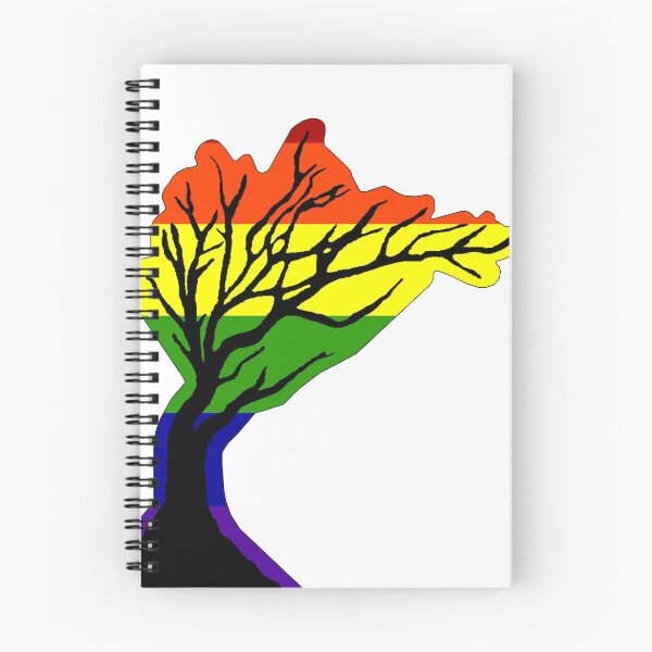 Item preview, Rainbow tree designed and sold by TheLoveableDork.