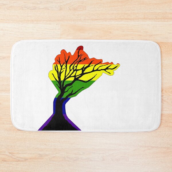 Item preview, Rainbow tree designed and sold by TheLoveableDork.
