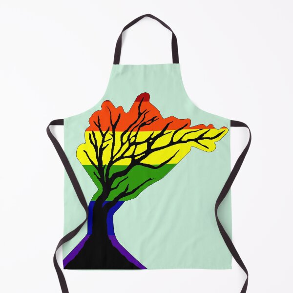 Item preview, Rainbow tree designed and sold by TheLoveableDork.