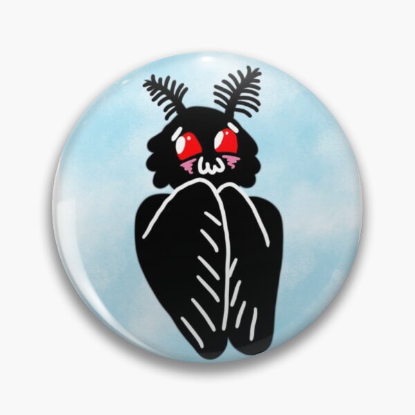 Item preview, Cute Mothman -- Blue designed and sold by localcryptidboi.