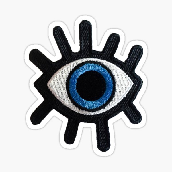 Evil Eye Sticker Sticker for Sale by designolo