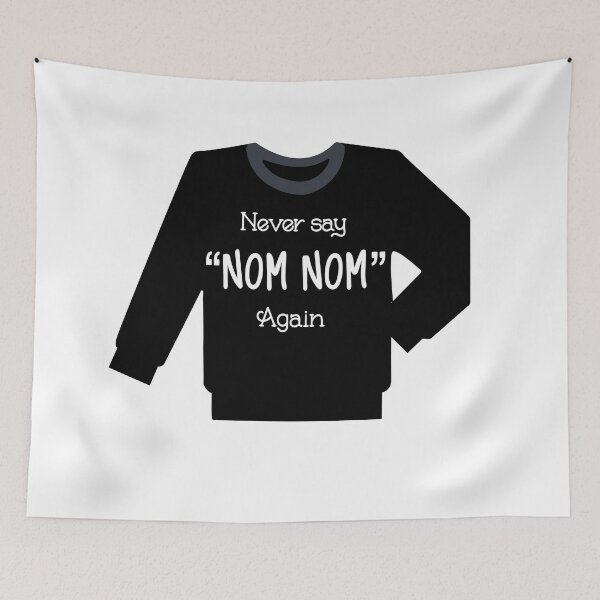 Item preview, David Rose ....never say “Nom Nom” again sweater designed and sold by Prita-D.