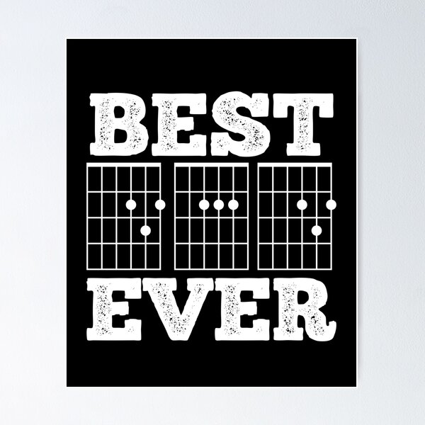 Item preview, Best Dad Ever Guitar Chords designed and sold by petestyles.