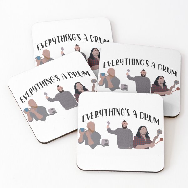 Item preview, Everything's a drum designed and sold by Doodlesbykat.