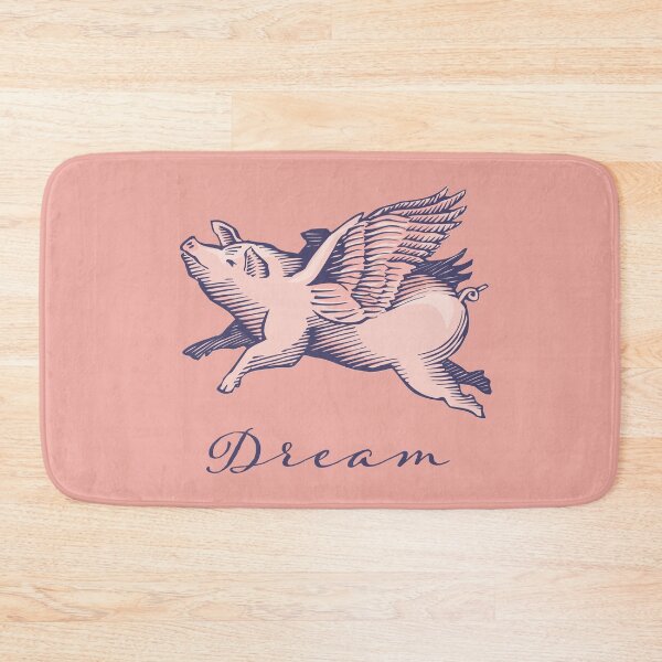 Item preview, If Pigs Could Fly or Dream of The Flying Pig with Wings  designed and sold by jeff-jones.