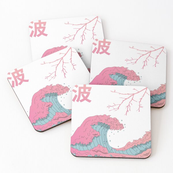 Item preview, Japanese Aesthetic "Wave" designed and sold by HappyGengar.